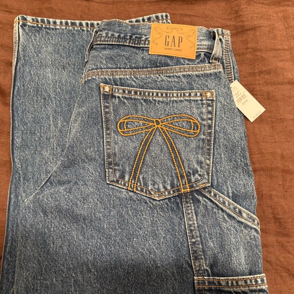 NWT Sandy Liang x Gap Jeans Sz 27 - Picture 7 of 7